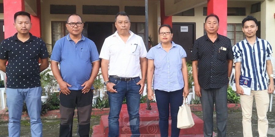 CANSEA central officials with Kiphire unit members and employees at GA Rest House, Kiphire on June 23 last. (DIPR Photo)